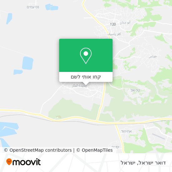 מפת דואר ישראל