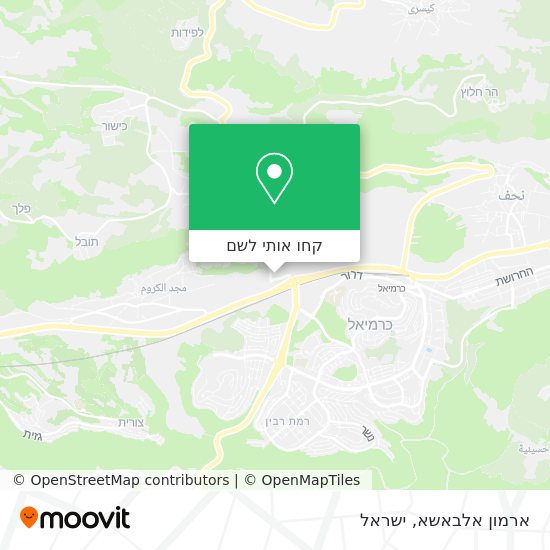 מפת ארמון אלבאשא