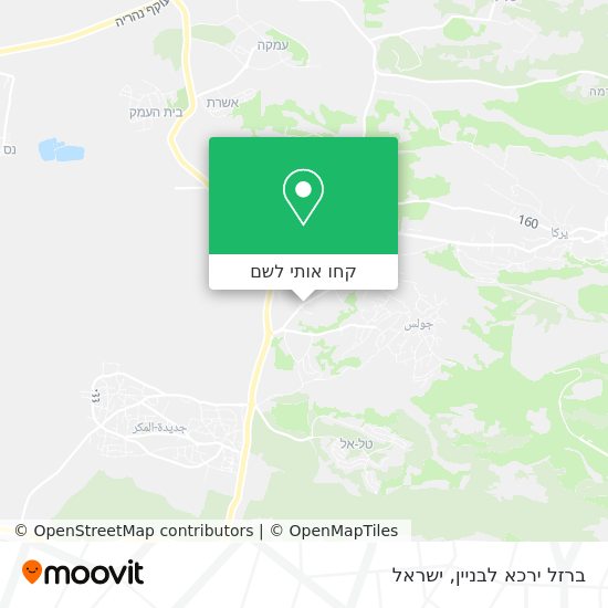 מפת ברזל ירכא לבניין