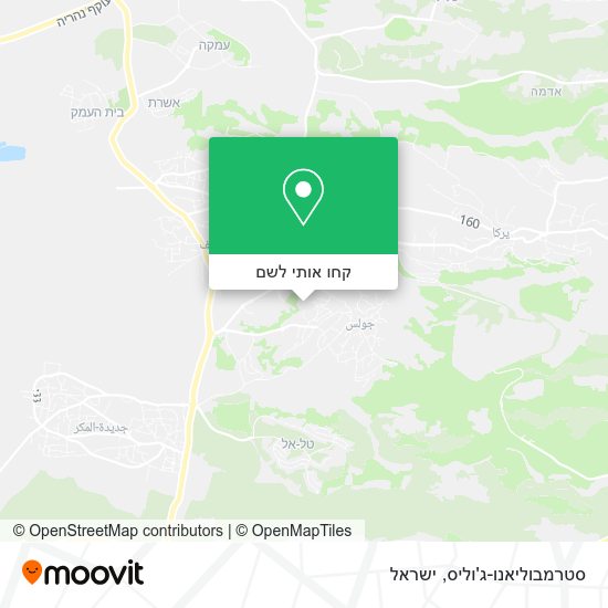 מפת סטרמבוליאנו-ג'וליס