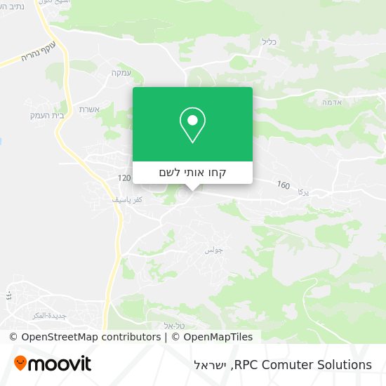 מפת RPC Comuter Solutions