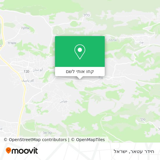 מפת חידר עטאר