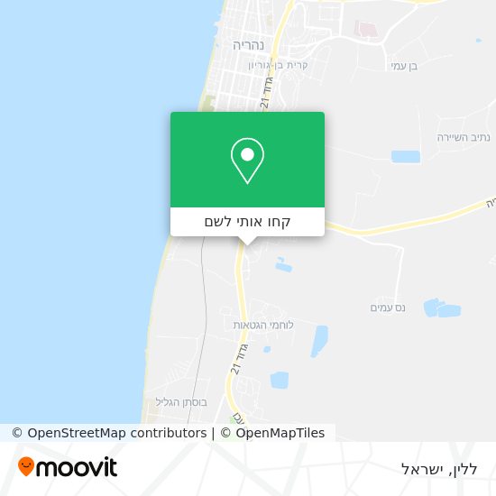 מפת ללין