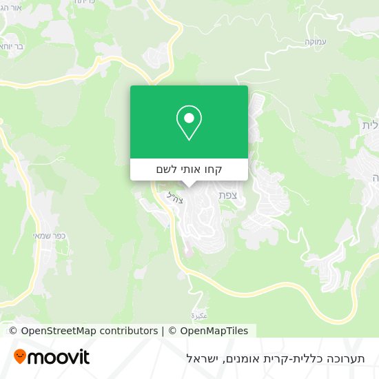 מפת תערוכה כללית-קרית אומנים