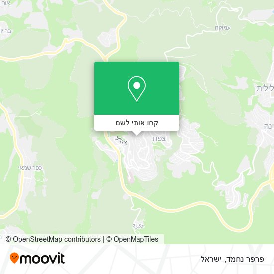 מפת פרפר נחמד