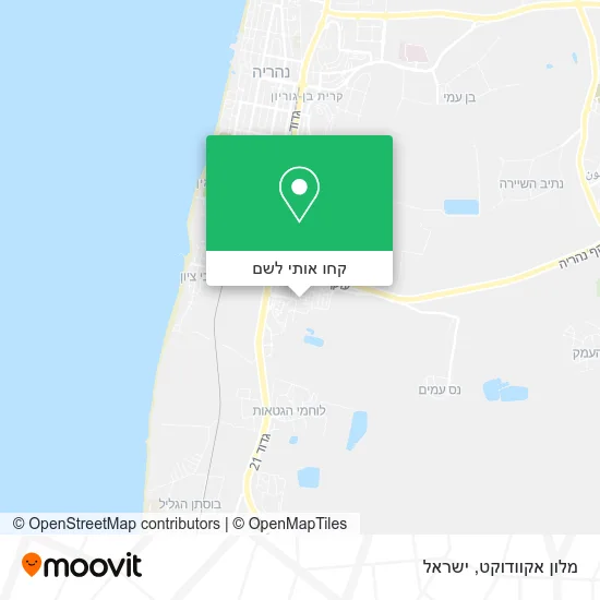 מפת מלון אקוודוקט