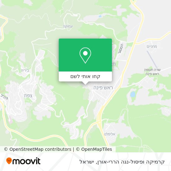 מפת קרמיקה ופיסול-נגה הררי-אורן