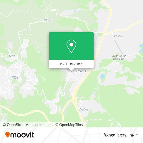 מפת דואר ישראל