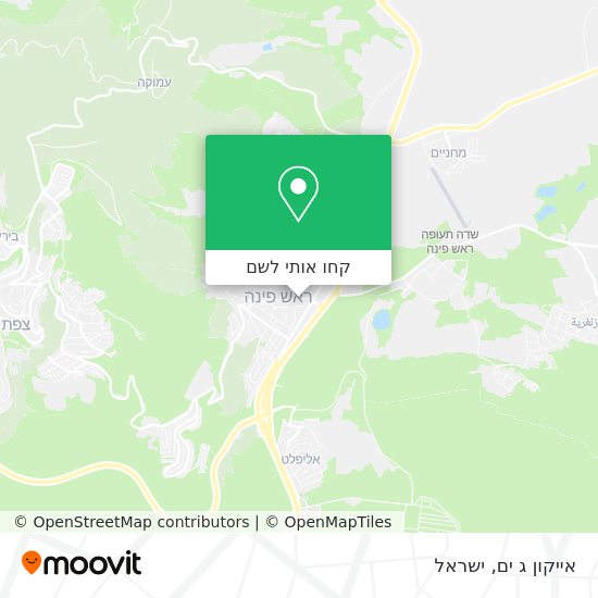 מפת אייקון ג ים