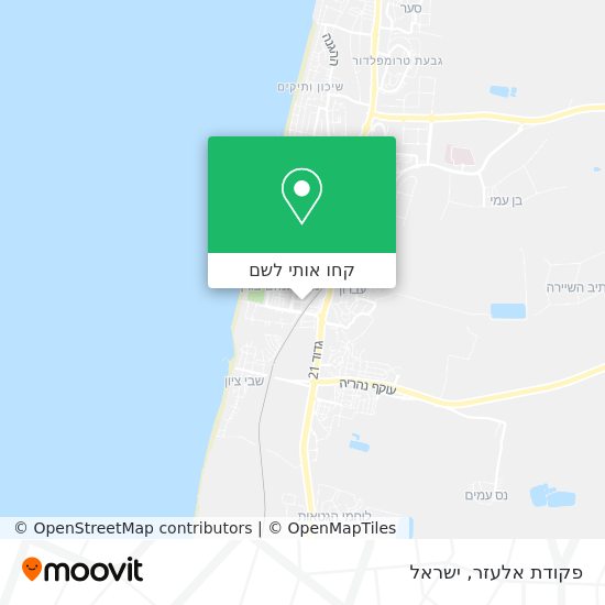 מפת פקודת אלעזר