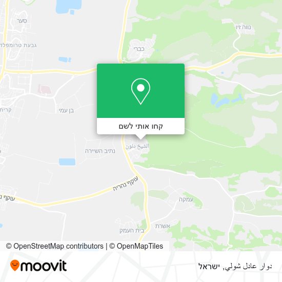 מפת دوار عادل شولي