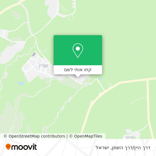 מפת דרך היין/דרך השמן