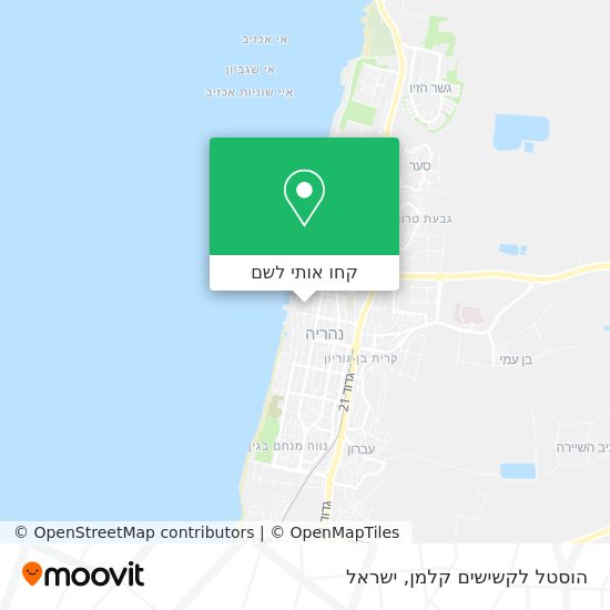 מפת הוסטל לקשישים קלמן