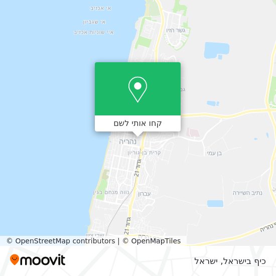 מפת כיף בישראל