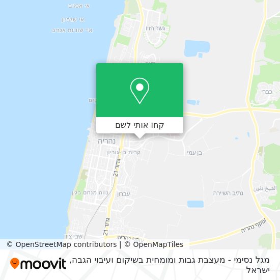 מפת מגל נסימי - מעצבת גבות ומומחית בשיקום ועיבוי הגבה