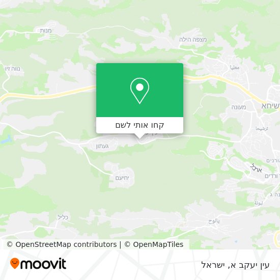 מפת עין יעקב א