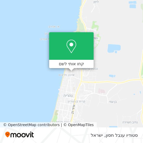 מפת סטודיו ענבל חסון