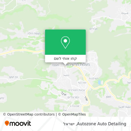 מפת Autozone Auto Detailing