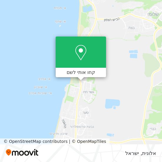 מפת אלונית