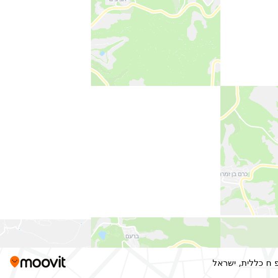 מפת קופ ח כללית