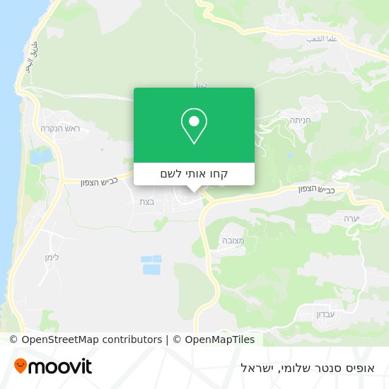 מפת אופיס סנטר שלומי