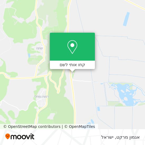 מפת אגמון מרקט