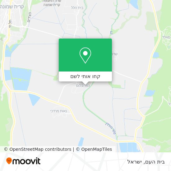מפת בית העם