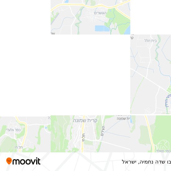 מפת כלבו שדה נחמיה