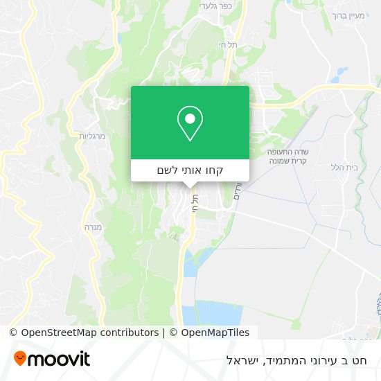 מפת חט ב עירוני המתמיד