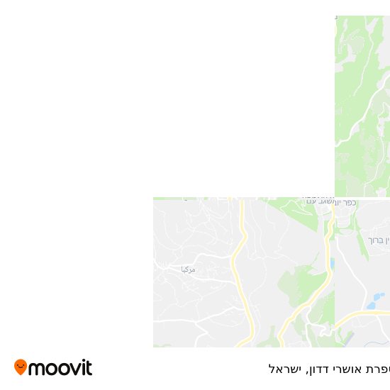 מפת מספרת אושרי דדון