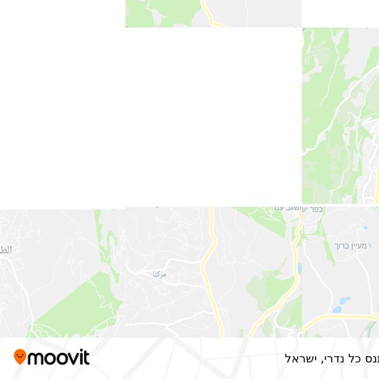 מפת מתנס כל נדרי