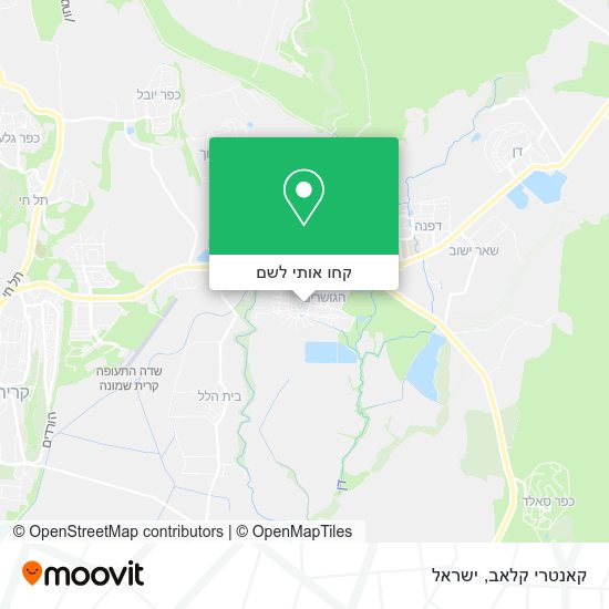 מפת קאנטרי קלאב