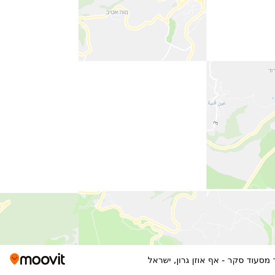 מפת ד ר מסעוד סקר - אף אוזן גרון