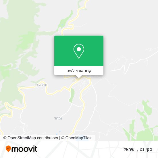 מפת סקי נטו