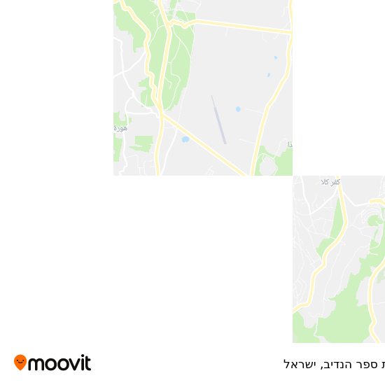 מפת בית ספר הנדיב