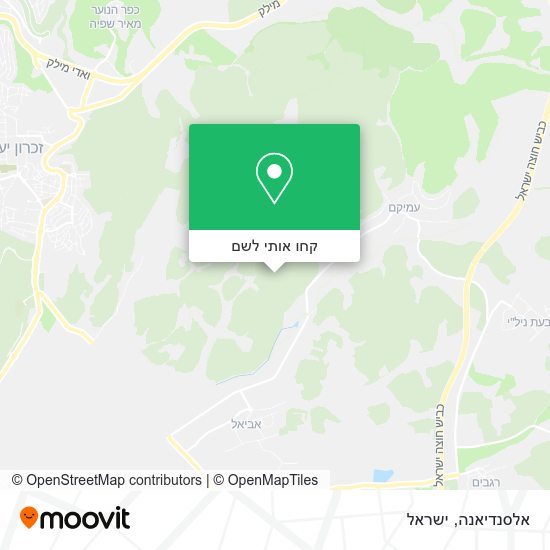 מפת אלסנדיאנה