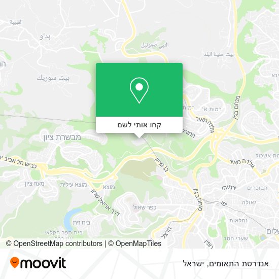 מפת אנדרטת התאומים