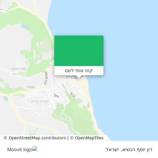 מפת דון יוסף הנשיא