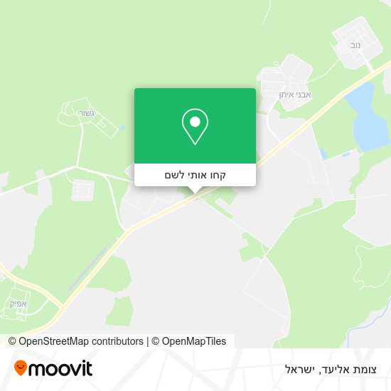 מפת צומת אליעד