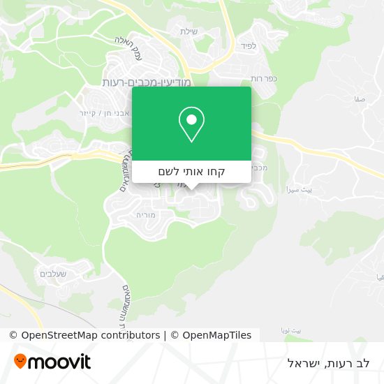 מפת לב רעות