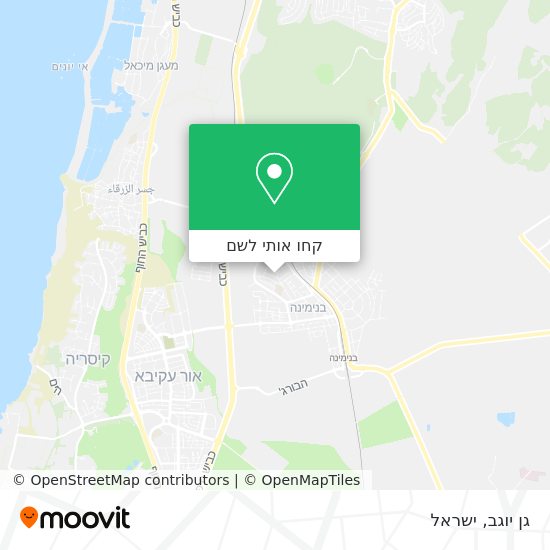 מפת גן יוגב