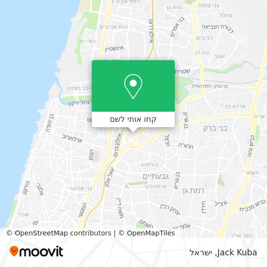 מפת Jack Kuba