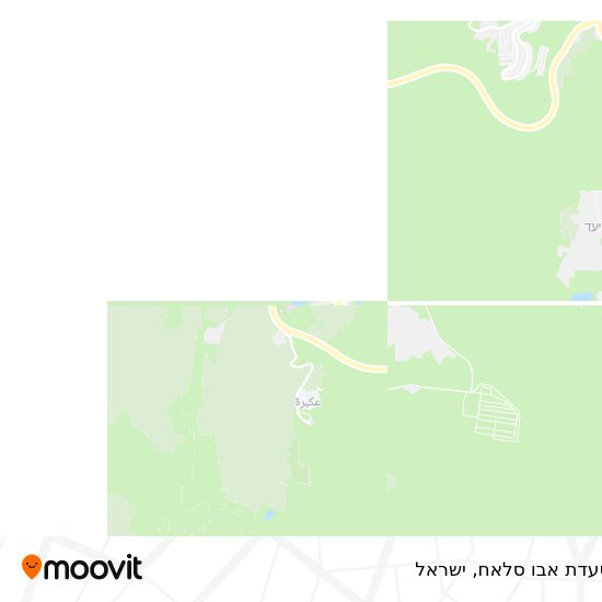 מפת מסעדת אבו סלאח