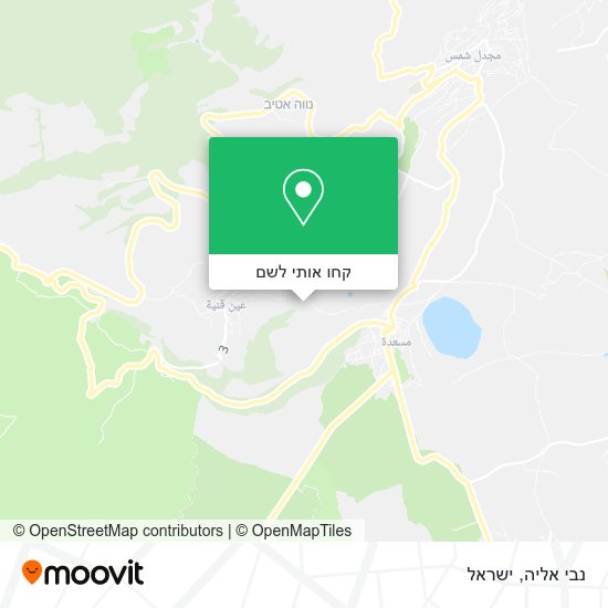 מפת נבי אליה