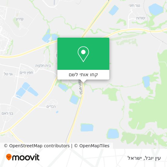 מפת עין יובל