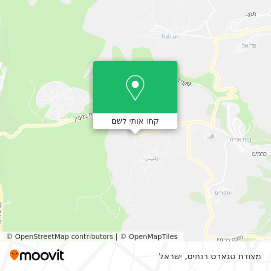 מפת מצודת טגארט רנתיס