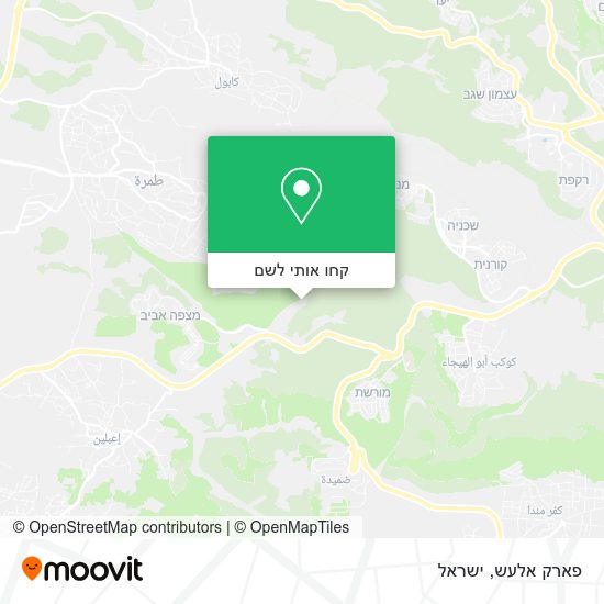 מפת פארק אלעש