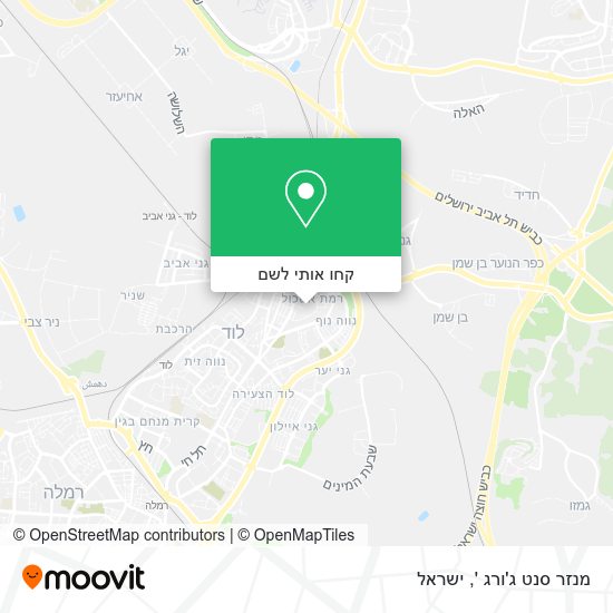 מפת מנזר סנט ג'ורג '