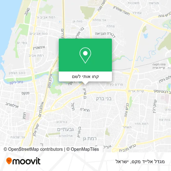 מפת מגדל אלייד מקס