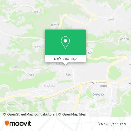 מפת אבו בכר